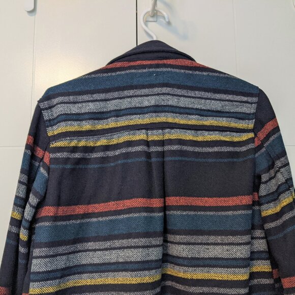 Goodfellow & Co. Polyester/Wool Blend Striped Coat - Picture 11 of 11